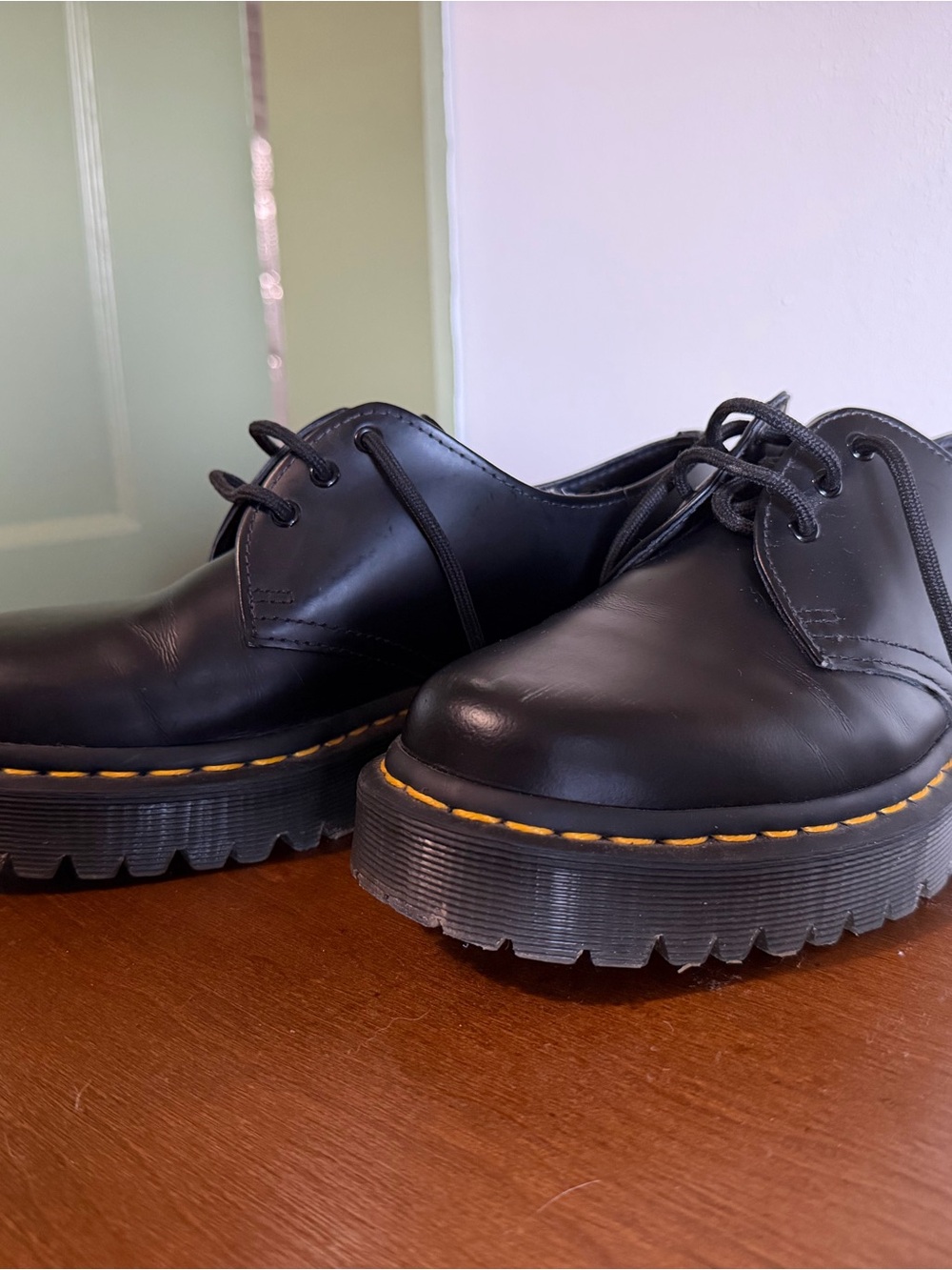 Dr. Martens Black 1461 Bex Oxford shoes
